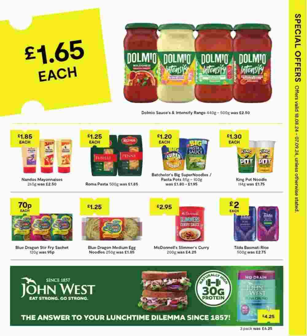 SuperValu offers valid from 19/08/2024 - Page 18.