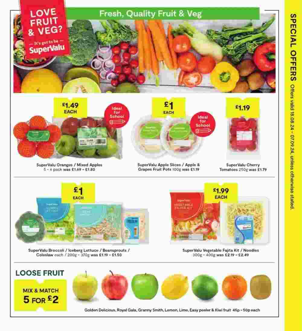 SuperValu offers valid from 19/08/2024 - Page 27.