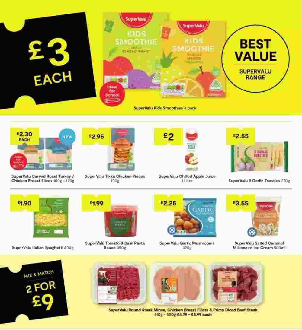 SuperValu offers valid from 19/08/2024 - Page 9.