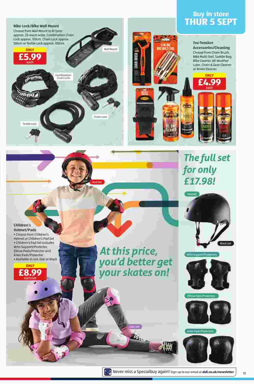 Aldi offers valid from 05/09/2024 - Page 13.