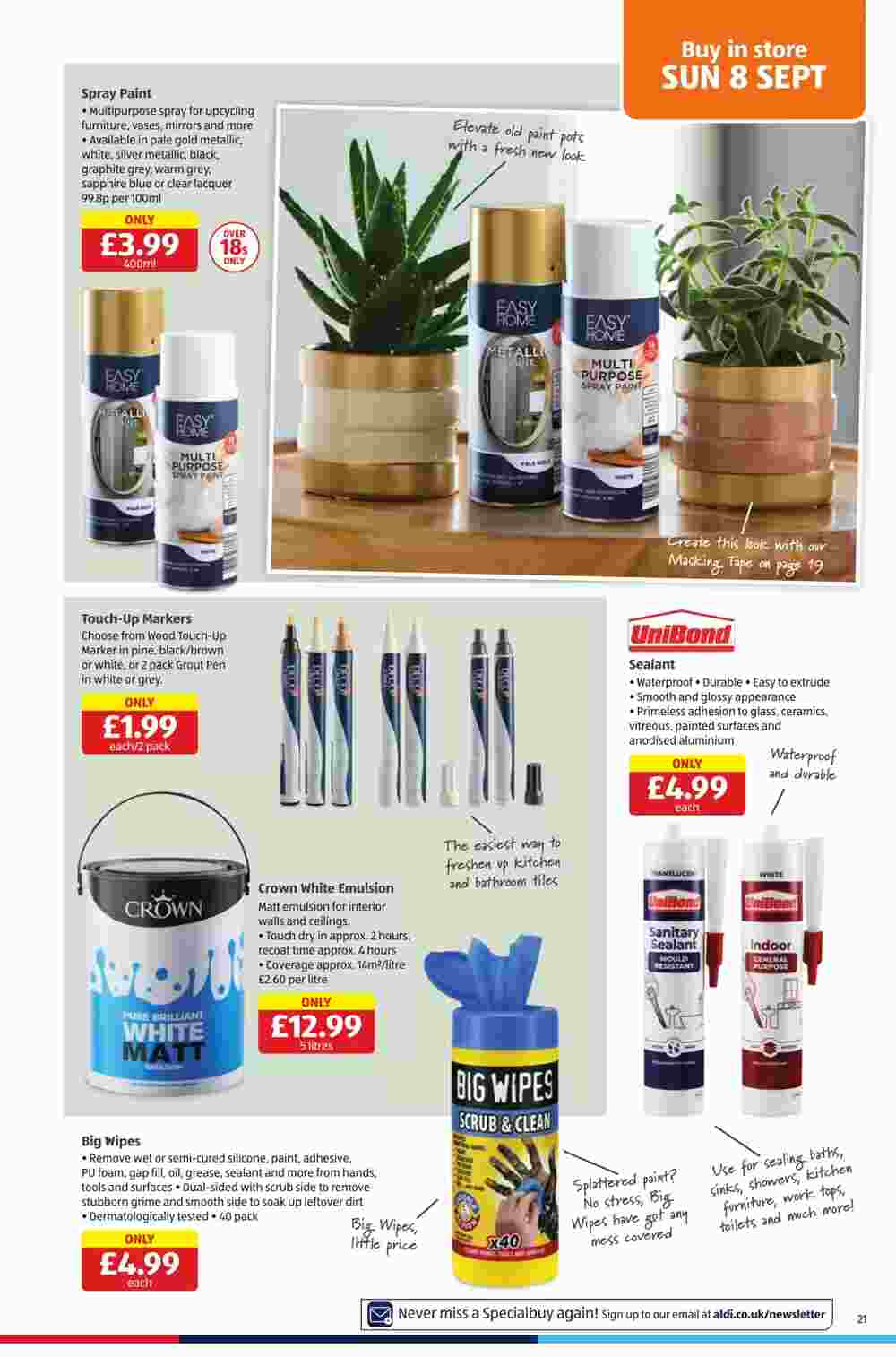 Aldi offers valid from 05/09/2024 - Page 21.