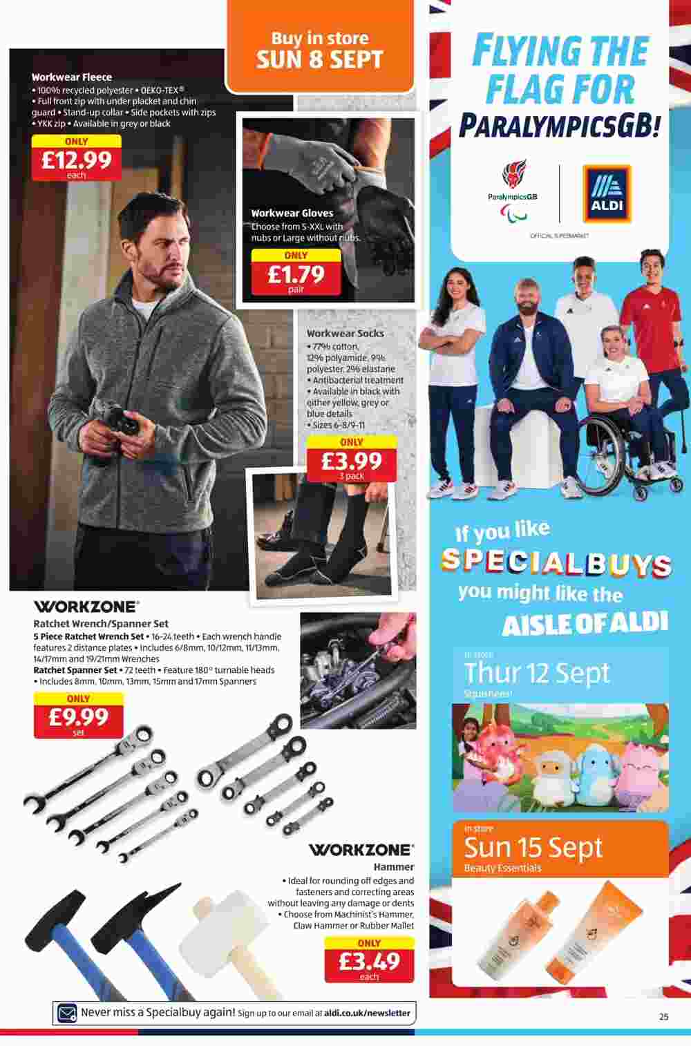 Aldi offers valid from 05/09/2024 - Page 25.