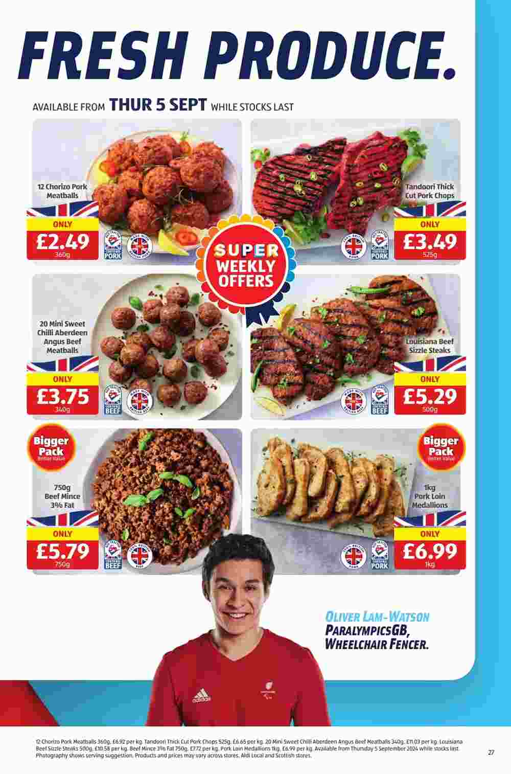 Aldi offers valid from 05/09/2024 - Page 27.