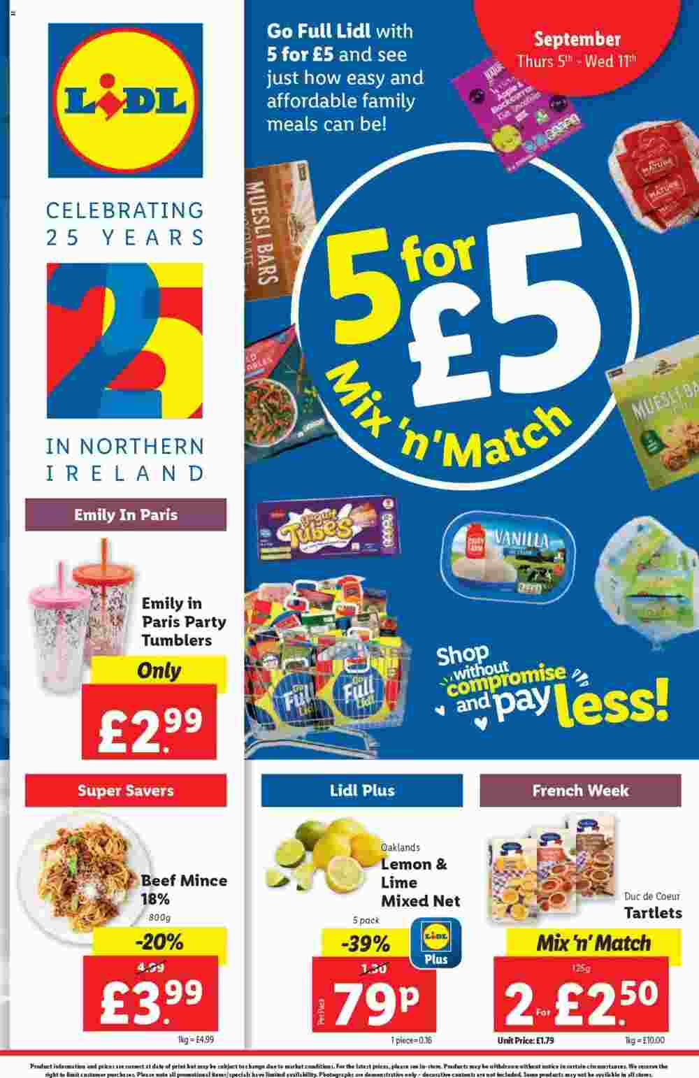 Lidl offers valid from 05/09/2024 - Page 1.