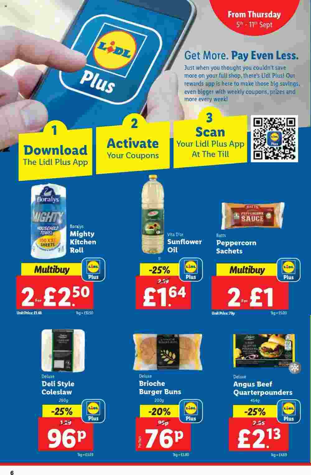 Lidl offers valid from 05/09/2024 - Page 6.