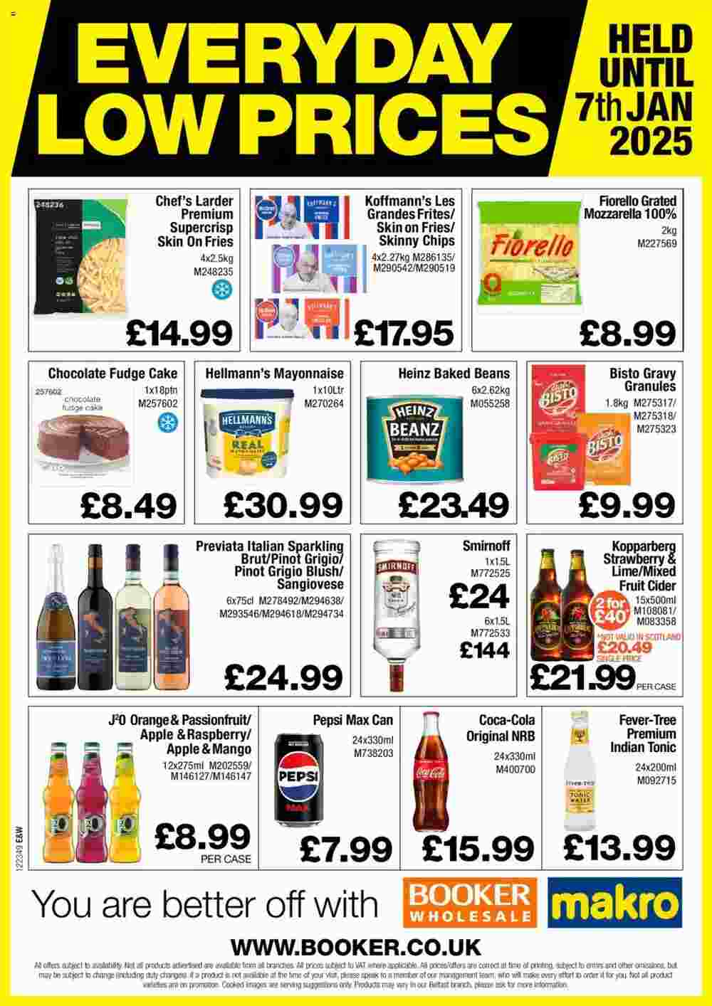 Booker Wholesale offers valid from 11/09/2024 - Page 1.