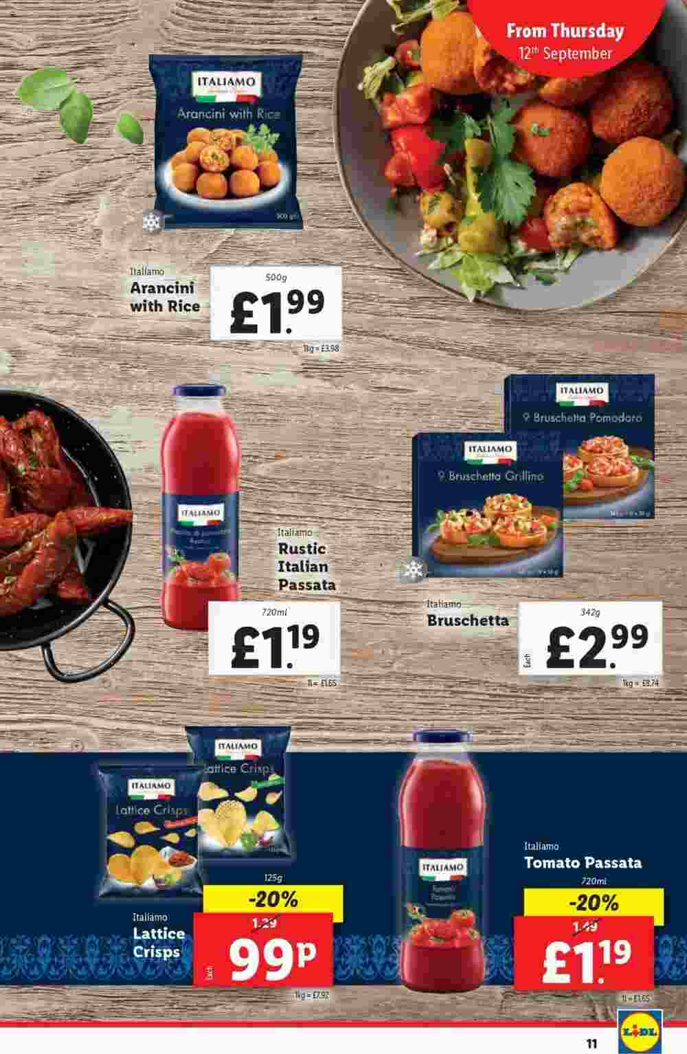 Lidl offers valid from 12/09/2024 - Page 11.