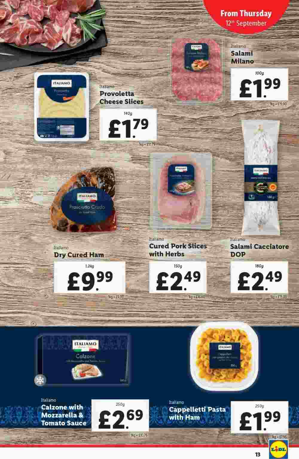 Lidl offers valid from 12/09/2024 - Page 13.