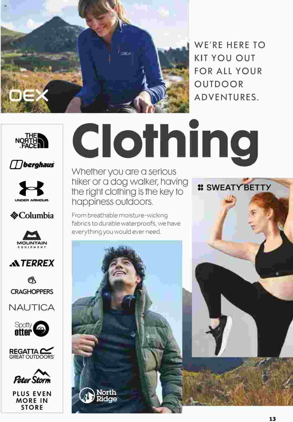 GO Outdoors offers valid from 12/09/2024 - Page 13.