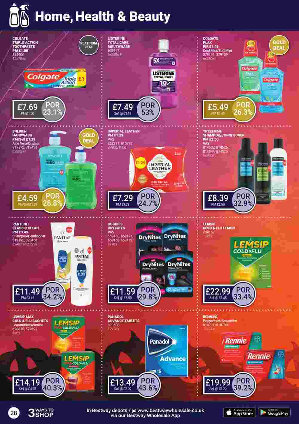 Bestway offers valid from 13/09/2024 - Page 28.