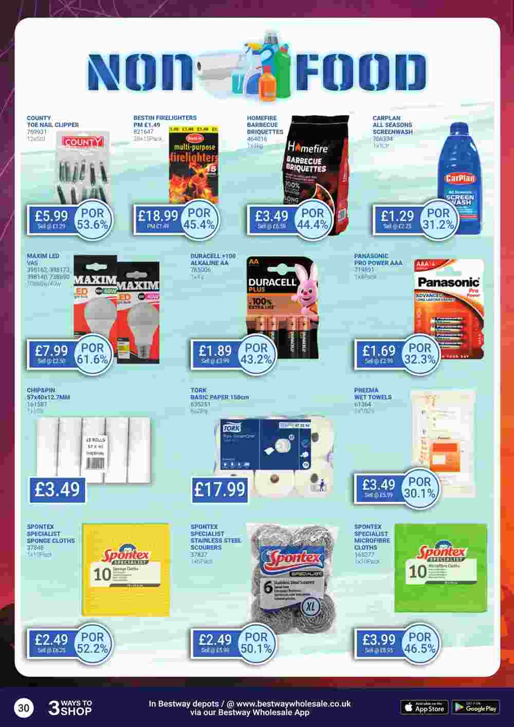 Bestway offers valid from 13/09/2024 - Page 30.