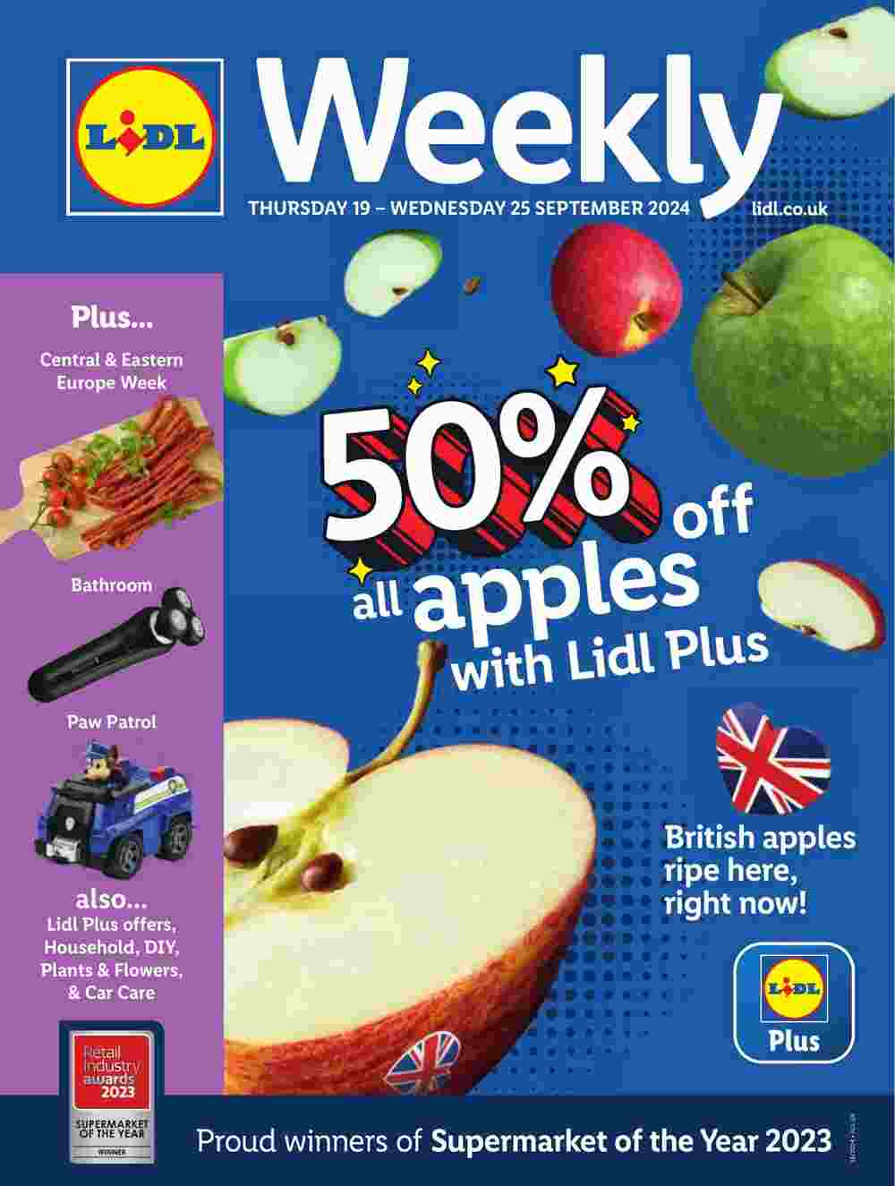 Lidl offers valid from 19/09/2024 - Page 1.