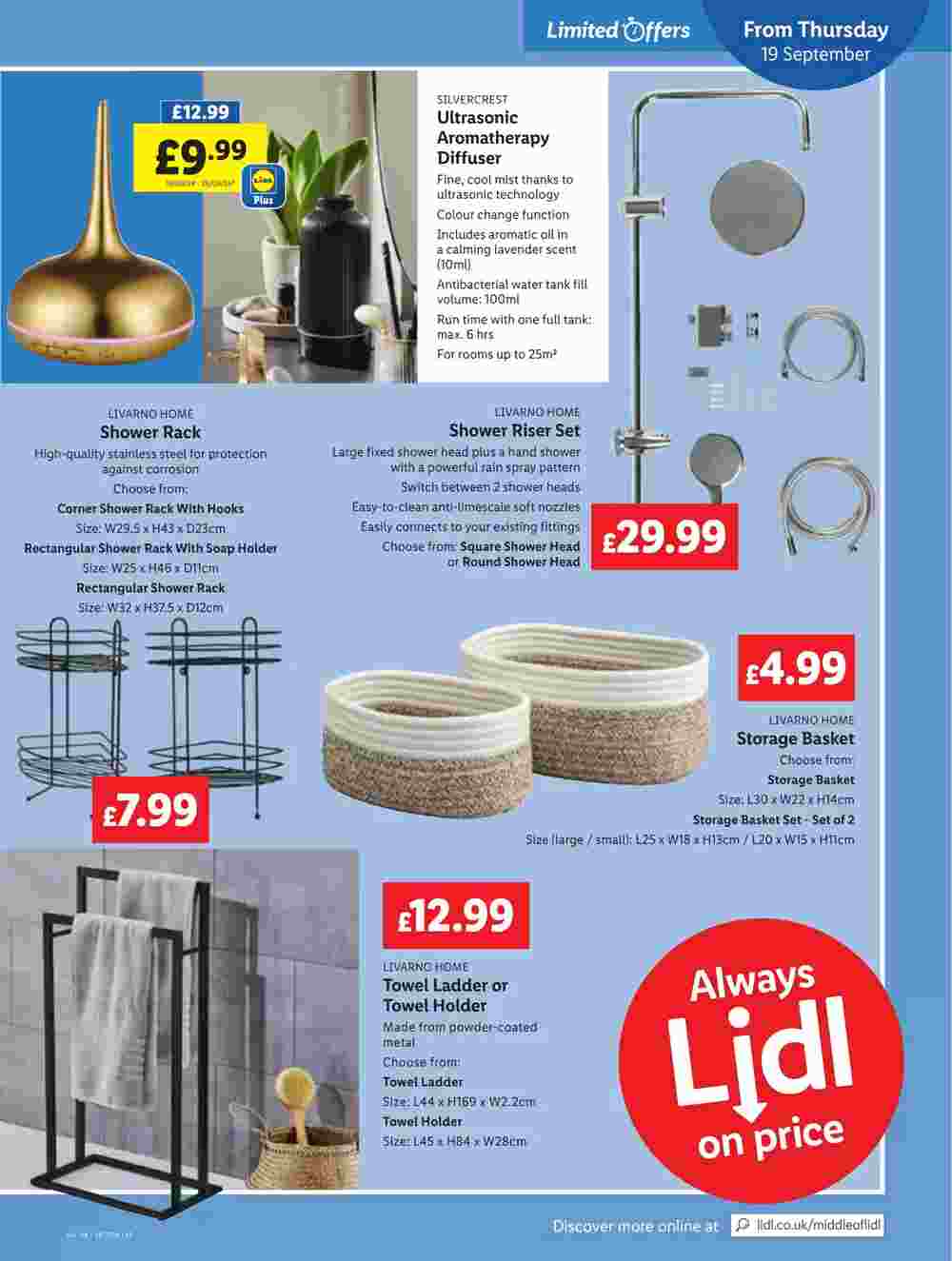 Lidl offers valid from 19/09/2024 - Page 13.