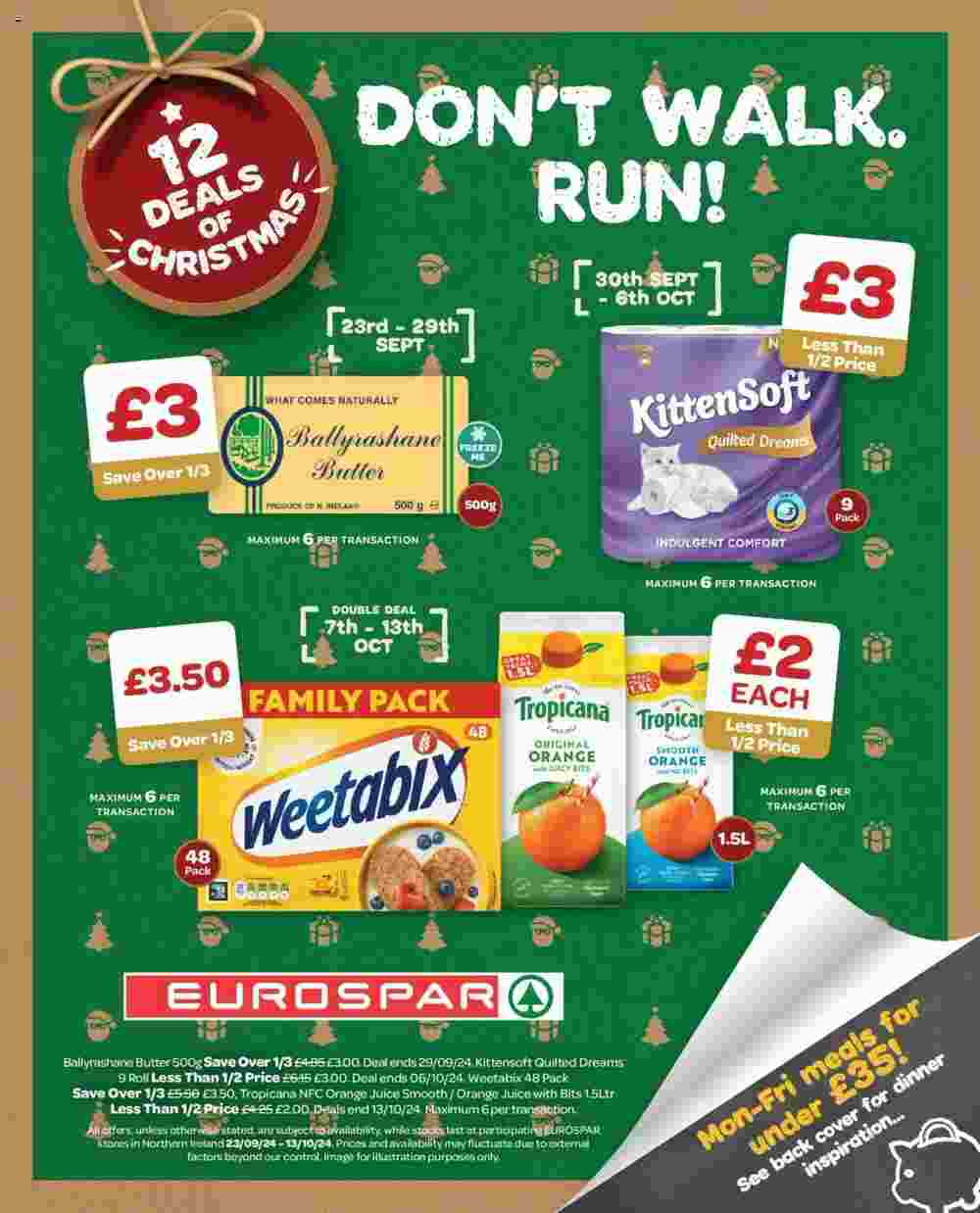 Spar offers valid from 23/09/2024 - Page 1.