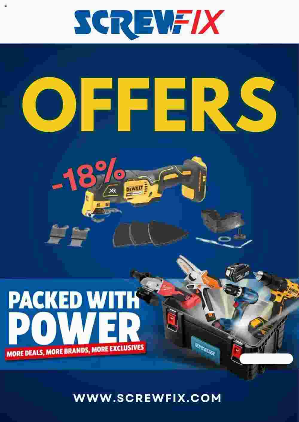 Screwfix offers valid from 24/09/2024 - Page 1.