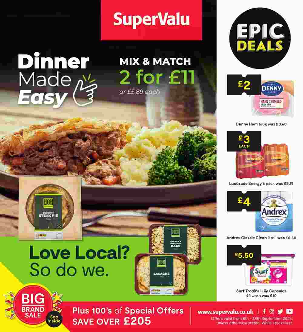 SuperValu offers valid from 24/09/2024 - Page 1.