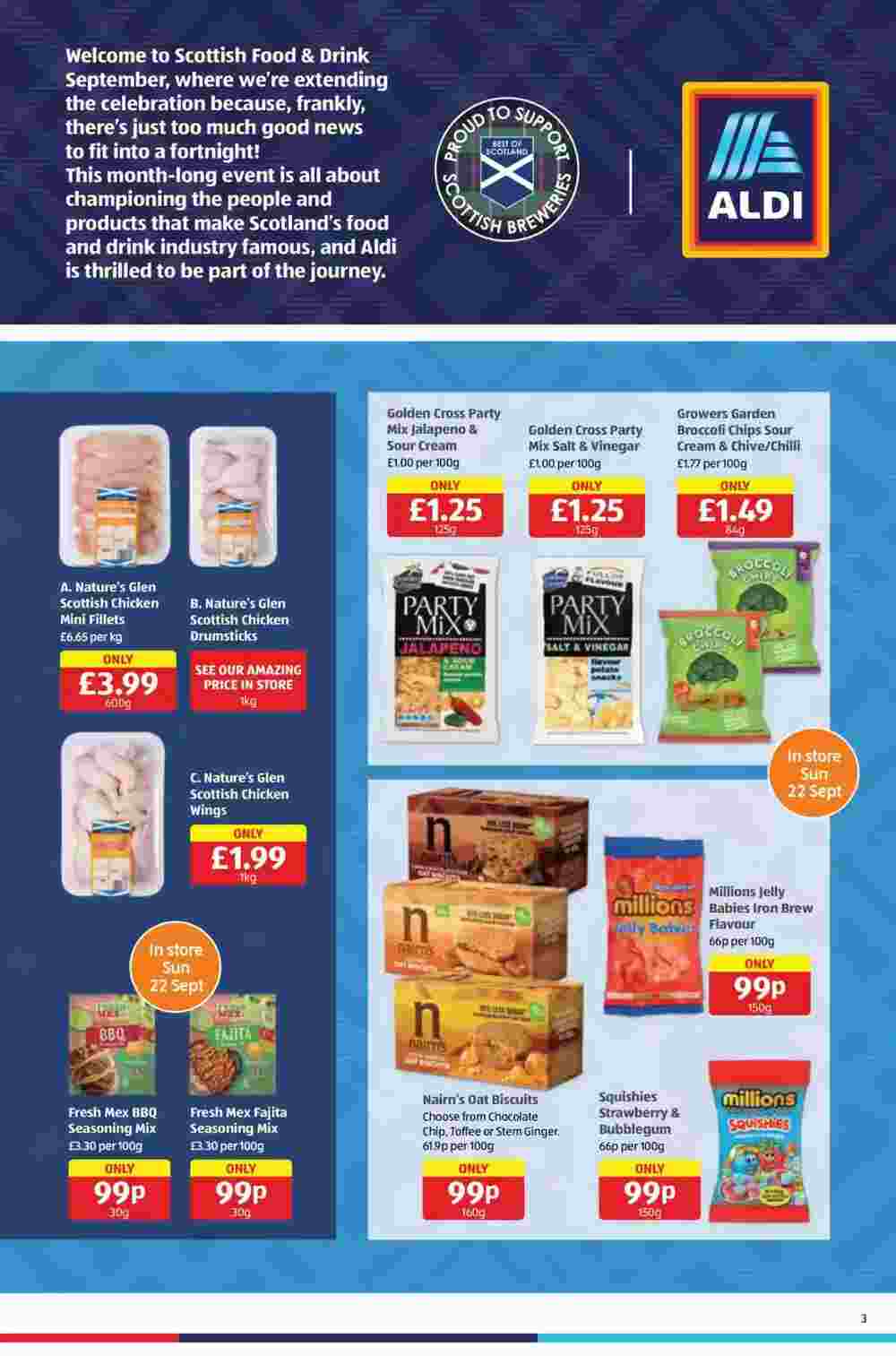 Aldi offers valid from 26/09/2024 - Page 3.