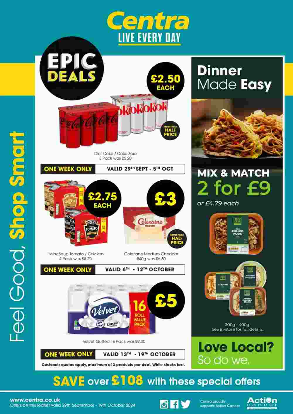 Centra offers valid from 29/09/2024 - Page 1.