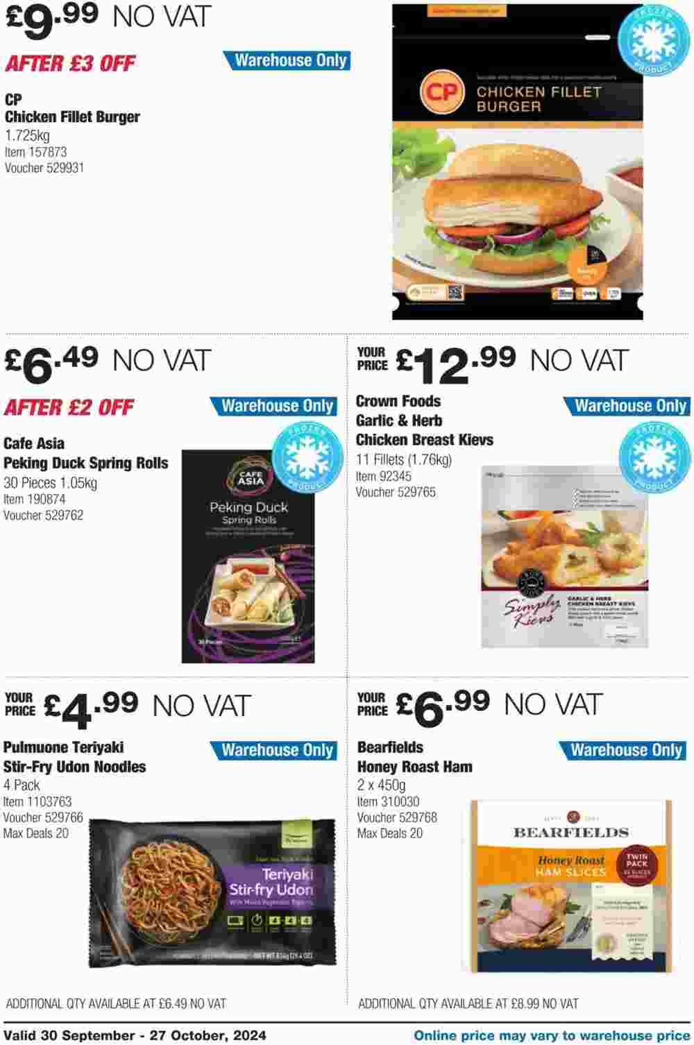 Costco offers valid from 30/09/2024 - Page 10.