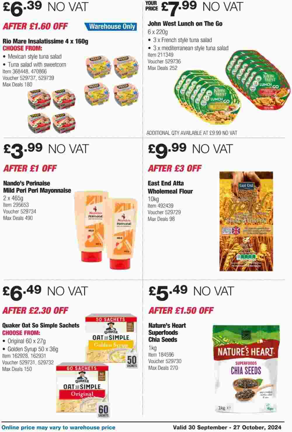 Costco offers valid from 30/09/2024 - Page 11.