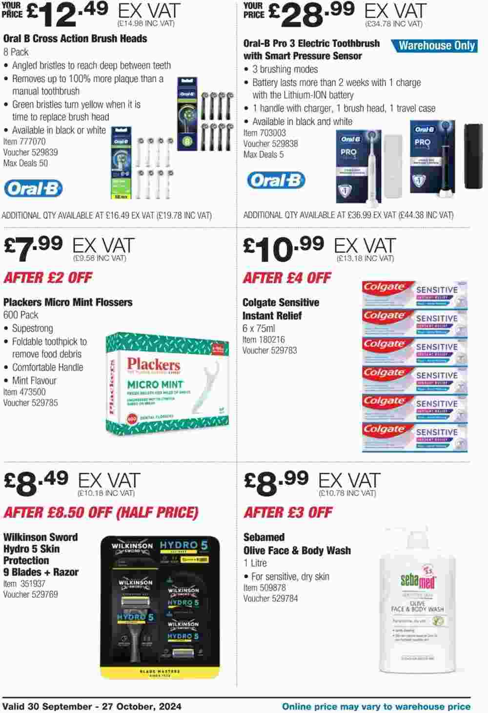 Costco offers valid from 30/09/2024 - Page 12.