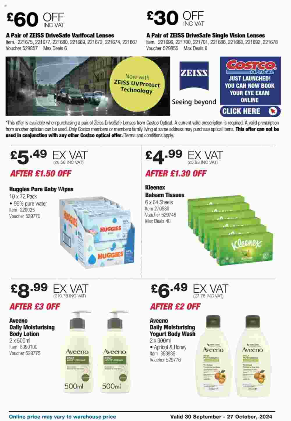 Costco offers valid from 30/09/2024 - Page 13.