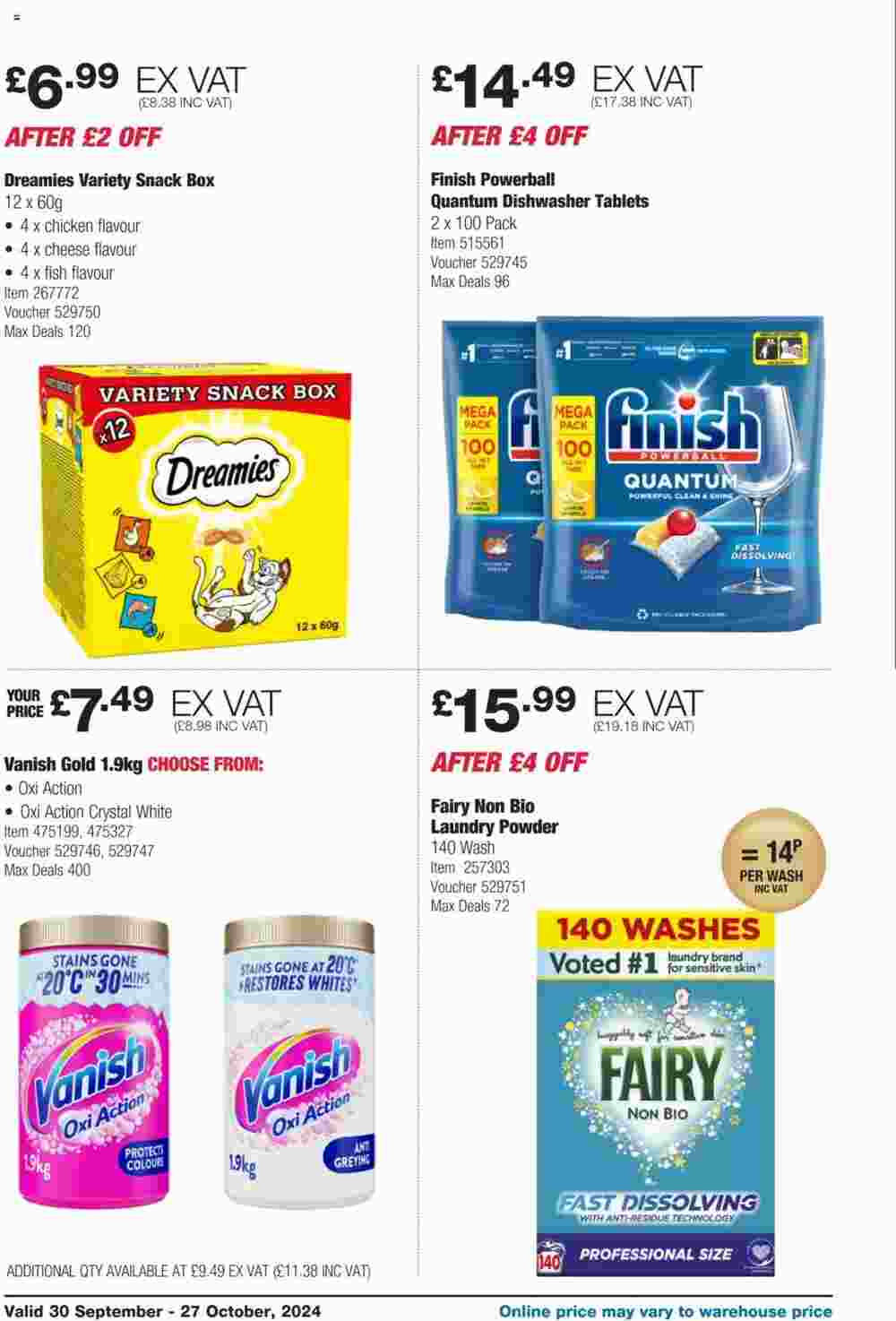 Costco offers valid from 30/09/2024 - Page 16.