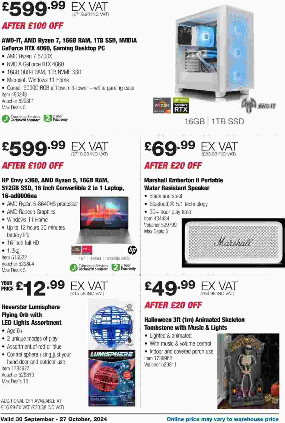 Costco offers valid from 30/09/2024 - Page 2.