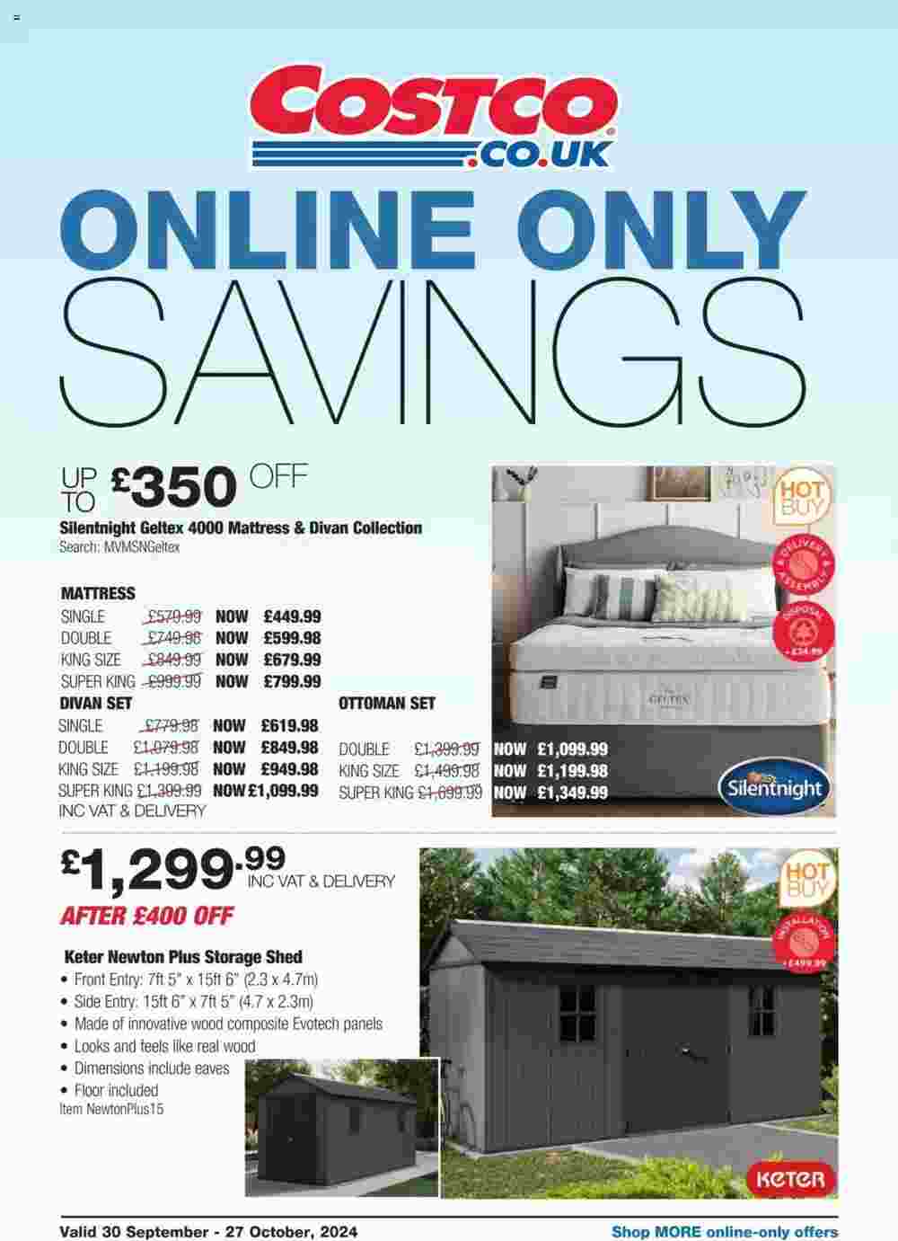 Costco offers valid from 30/09/2024 - Page 20.