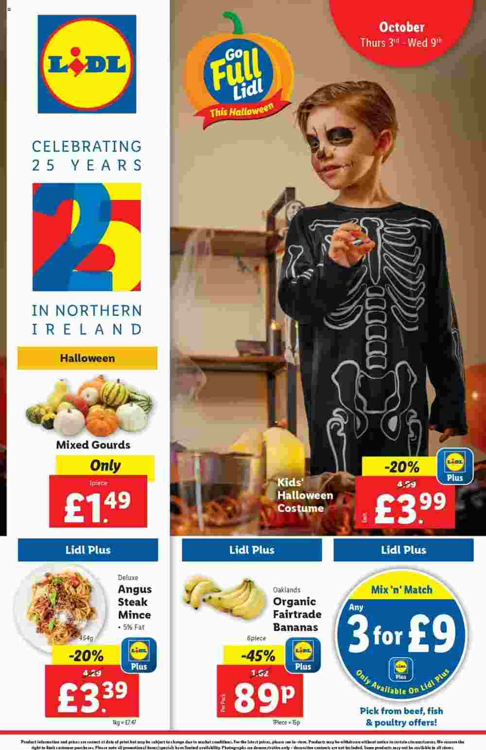 Lidl offers valid from 03/10/2024 - Page 1.