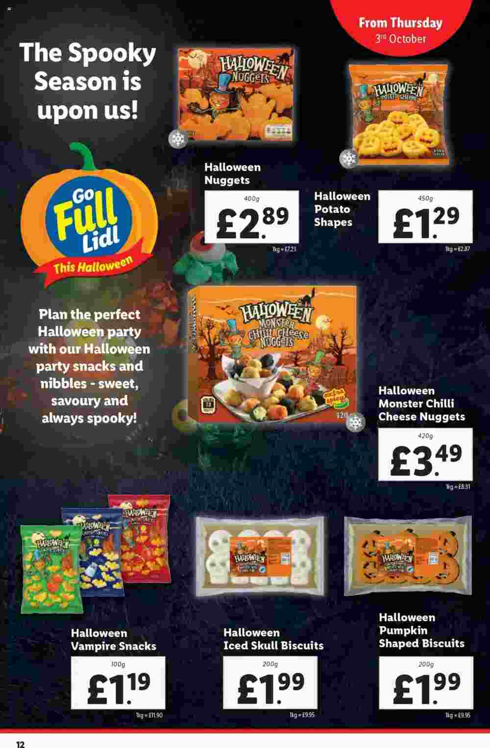 Lidl offers valid from 03/10/2024 - Page 12.