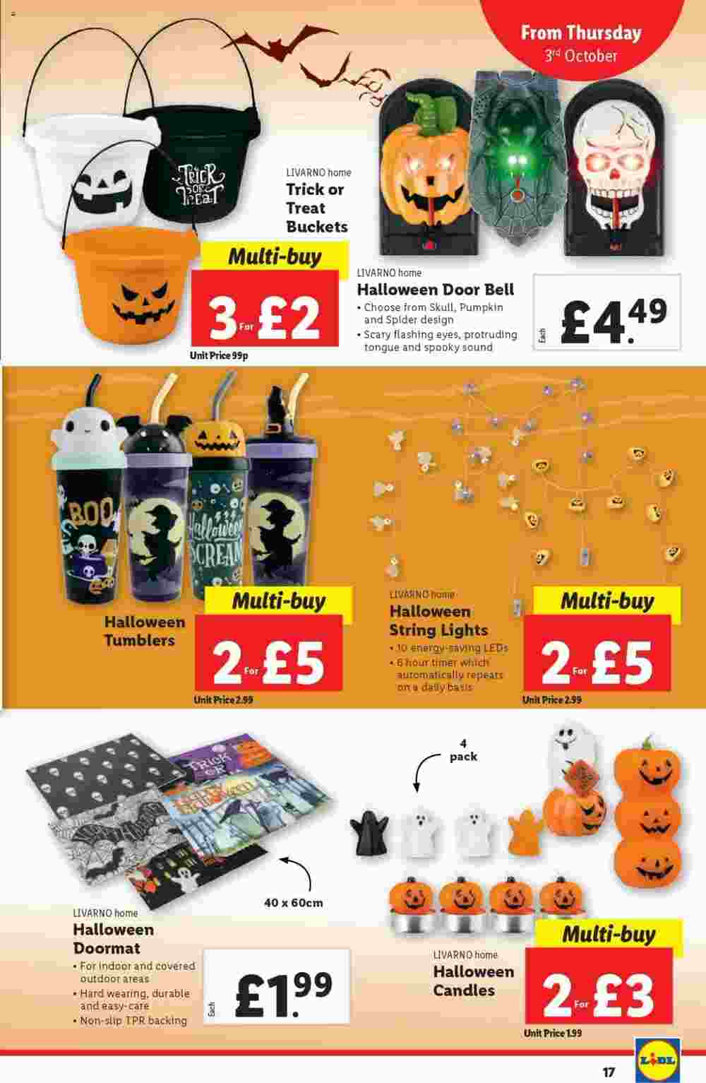 Lidl offers valid from 03/10/2024 - Page 17.