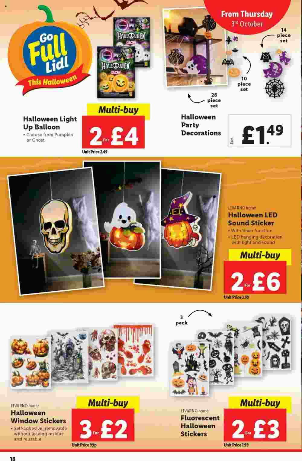 Lidl offers valid from 03/10/2024 - Page 18.