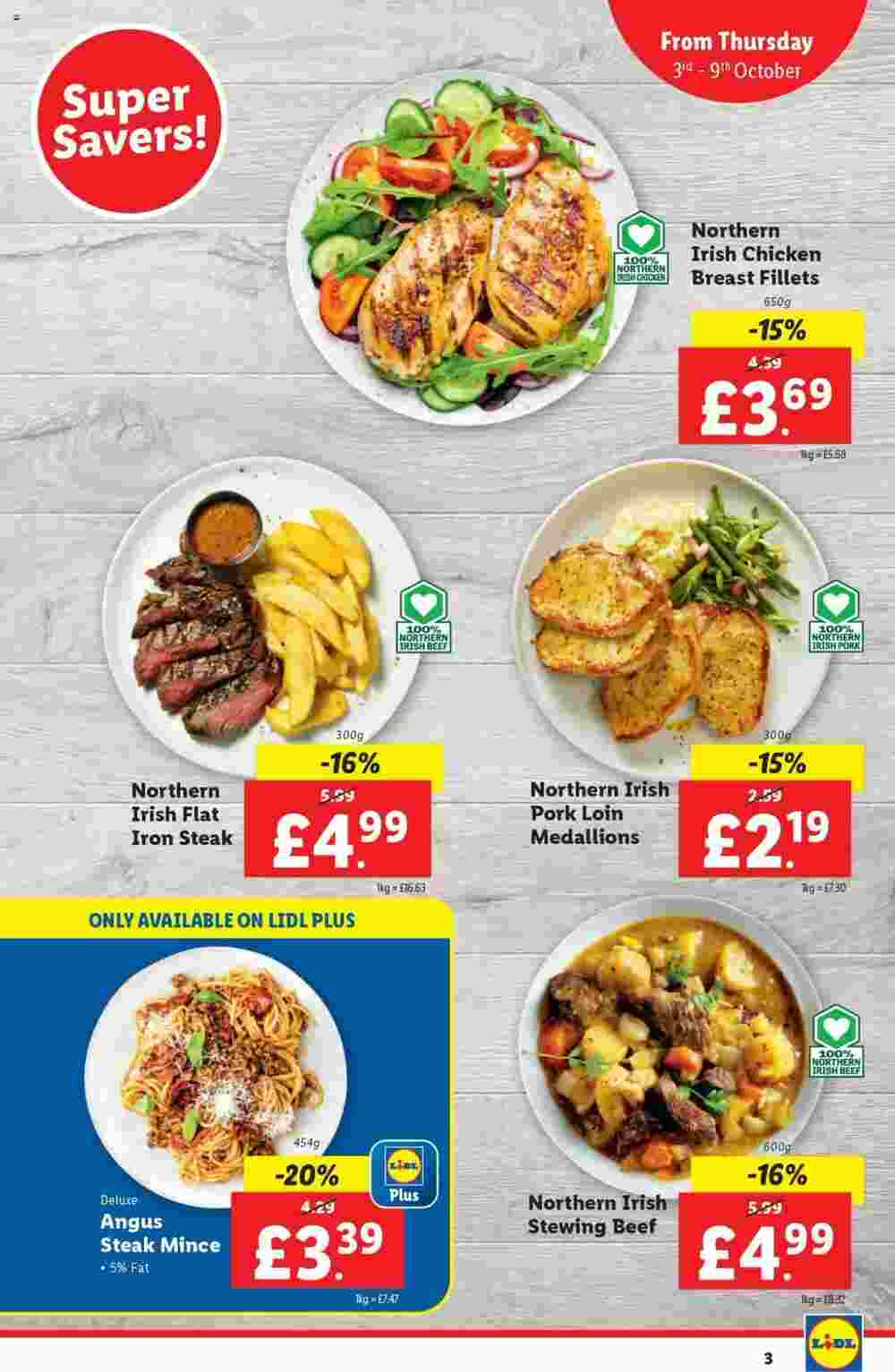 Lidl offers valid from 03/10/2024 - Page 3.