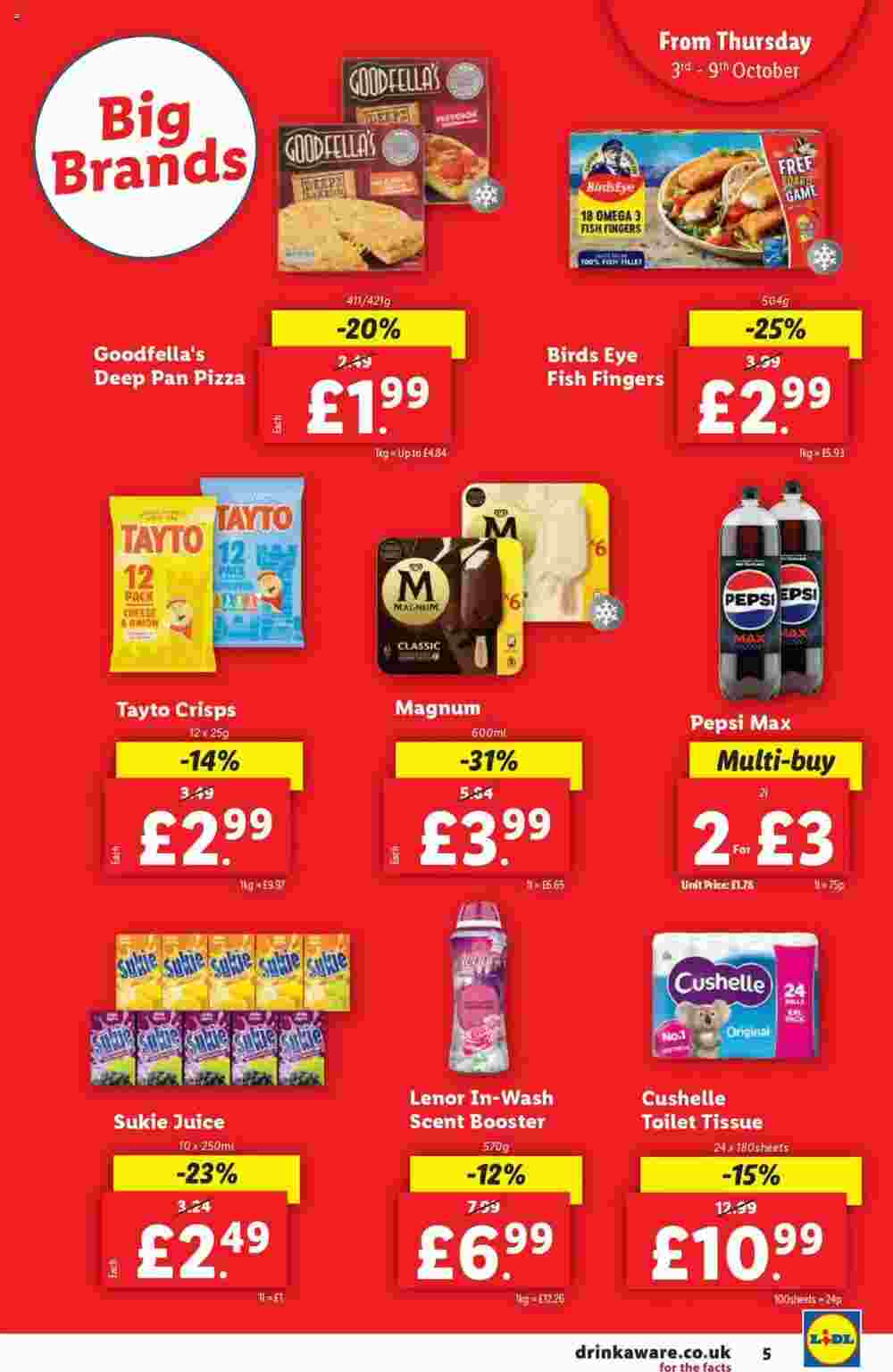 Lidl offers valid from 03/10/2024 - Page 5.