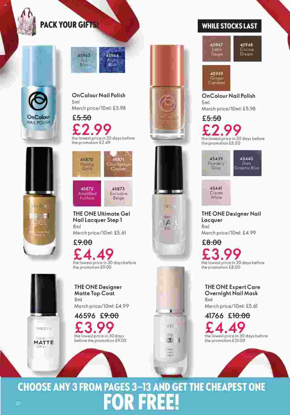 Oriflame offers valid from 03/10/2024 - Page 10.