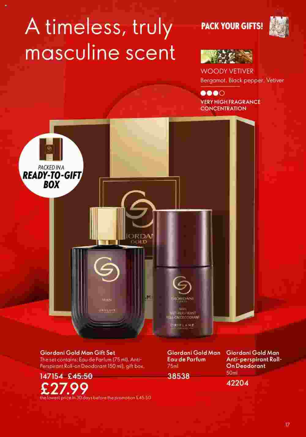 Oriflame offers valid from 03/10/2024 - Page 17.