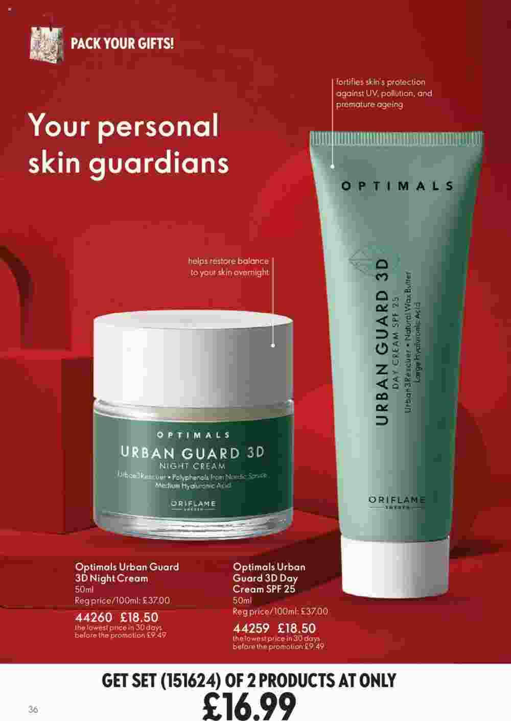 Oriflame offers valid from 03/10/2024 - Page 36.