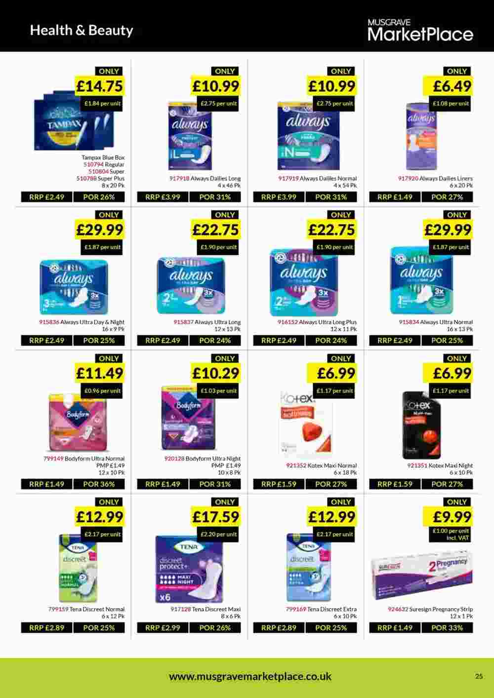 Musgrave MarketPlace offers valid from 08/10/2024 - Page 25.