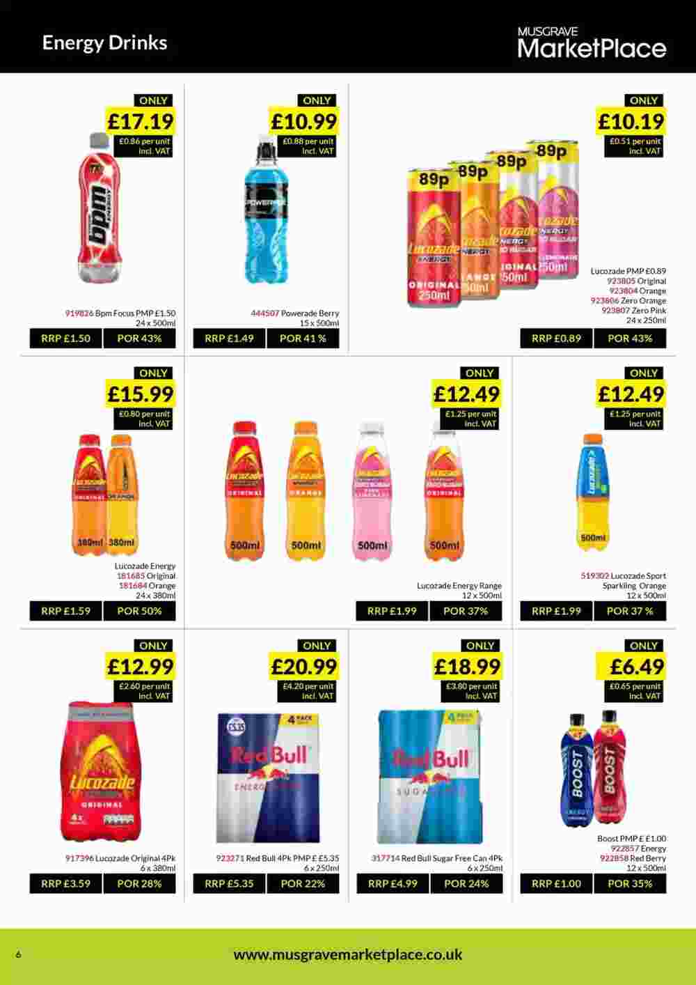 Musgrave MarketPlace offers valid from 08/10/2024 - Page 6.