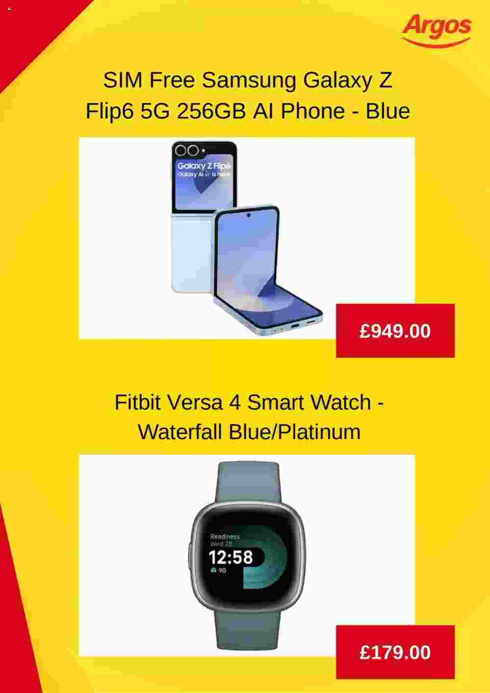 Argos offers valid from 08/10/2024 - Page 3.