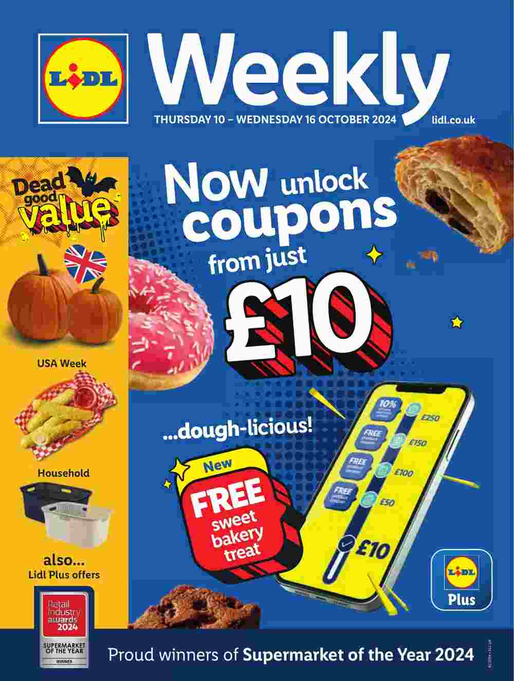 Lidl offers valid from 10/10/2024 - Page 1.