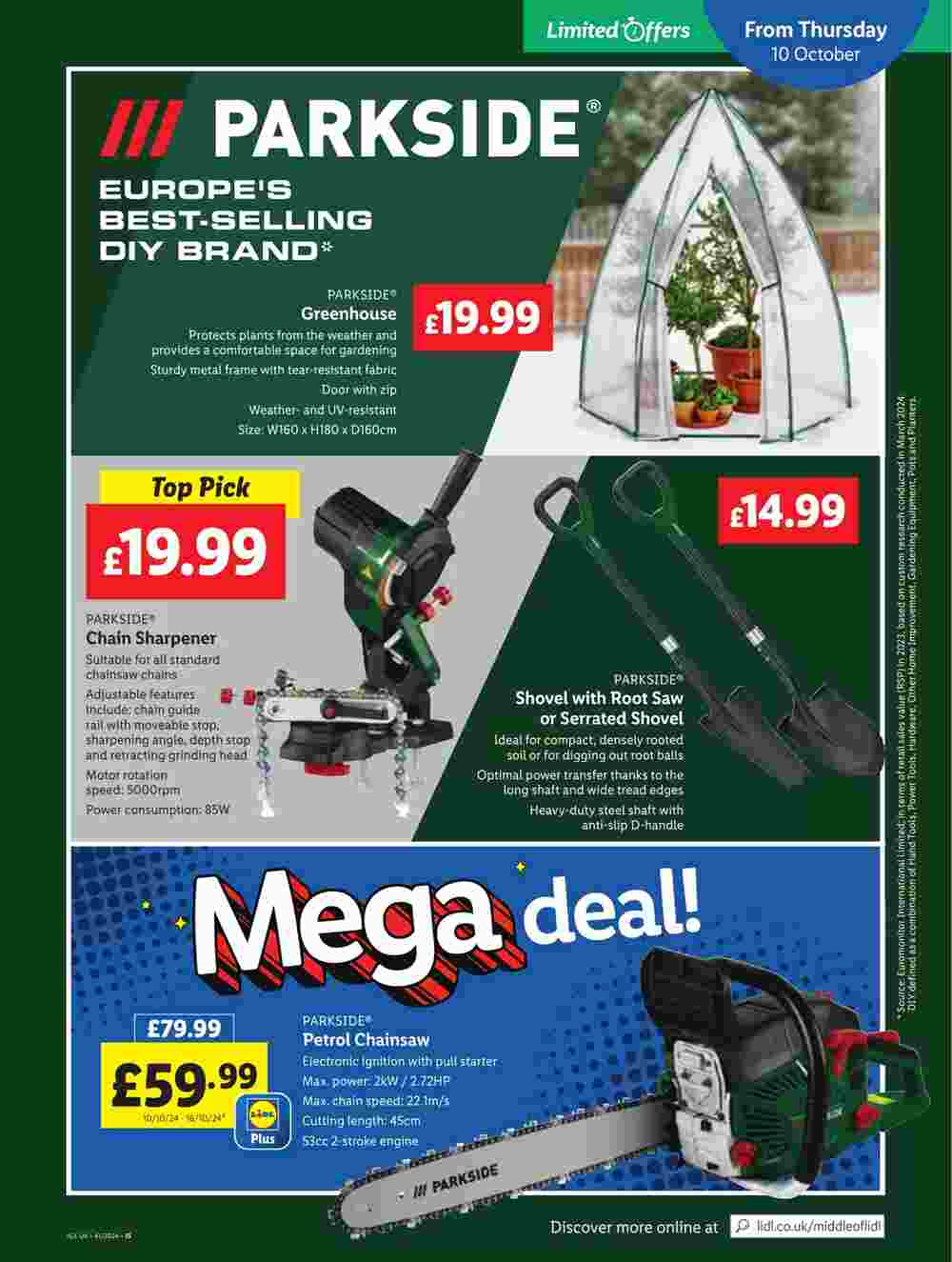 Lidl offers valid from 10/10/2024 - Page 15.