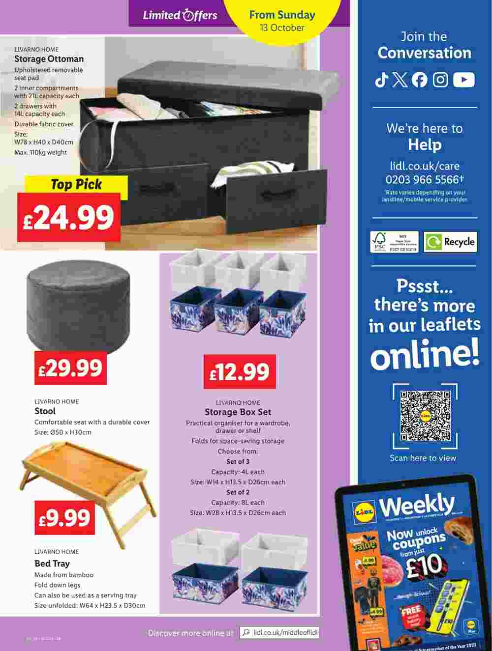 Lidl offers valid from 10/10/2024 - Page 21.