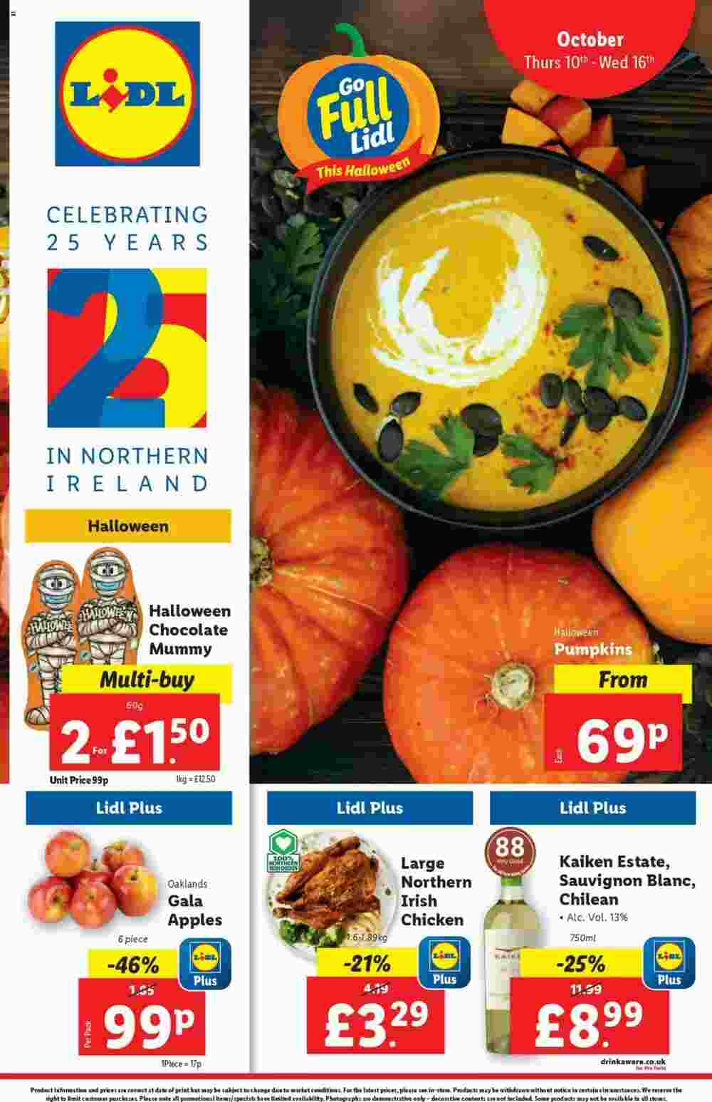 Lidl offers valid from 10/10/2024 - Page 1.