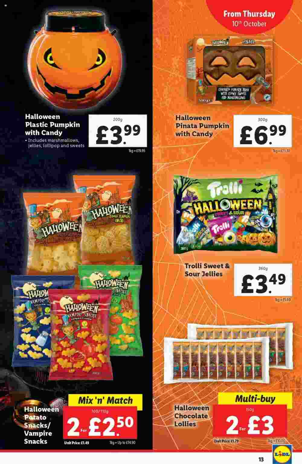 Lidl offers valid from 10/10/2024 - Page 13.