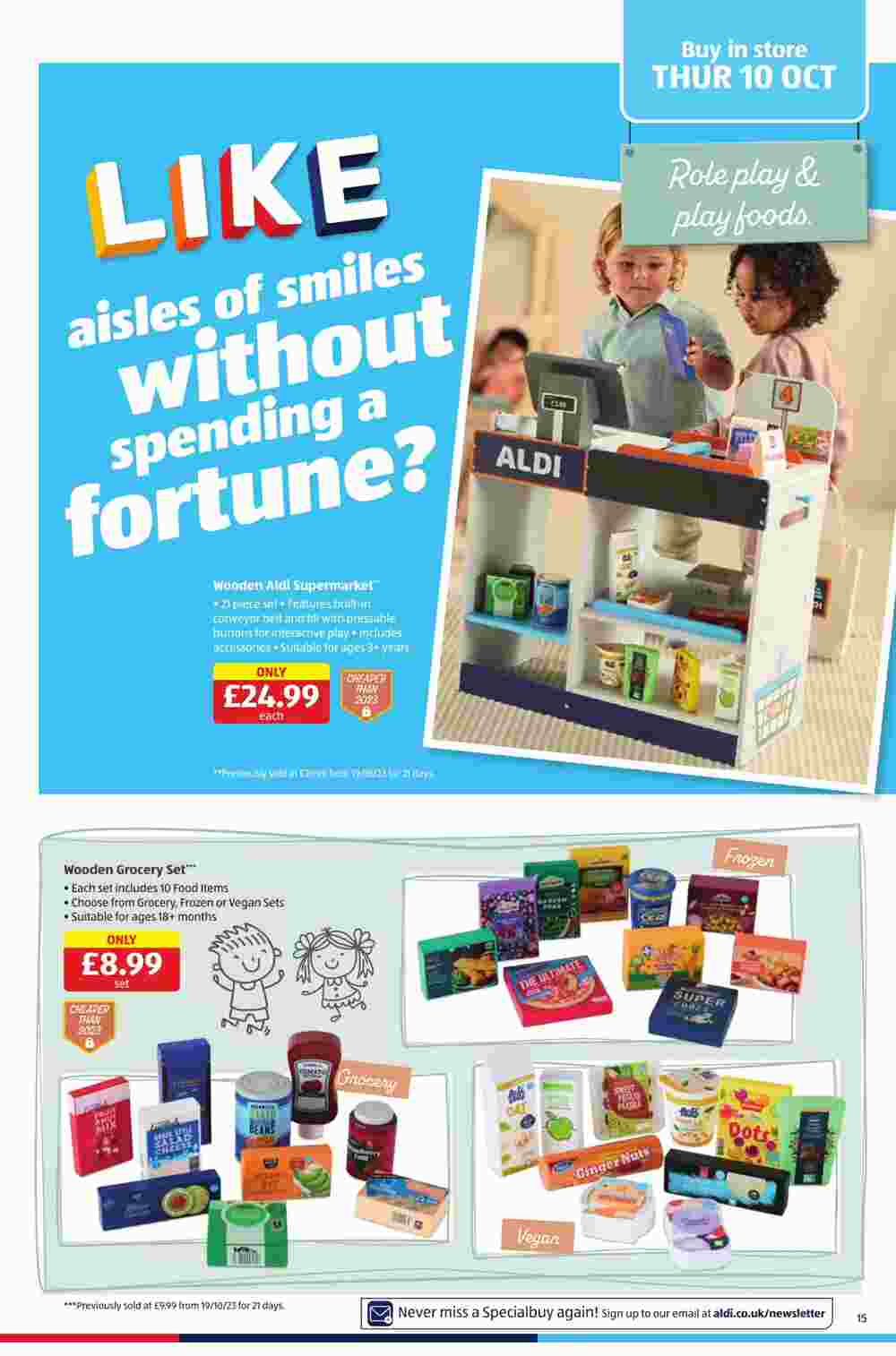 Aldi offers valid from 10/10/2024 - Page 15.