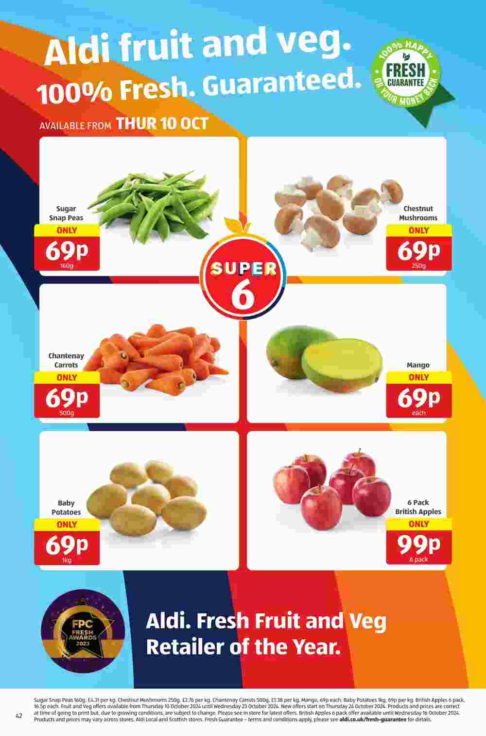 Aldi offers valid from 10/10/2024 - Page 42.