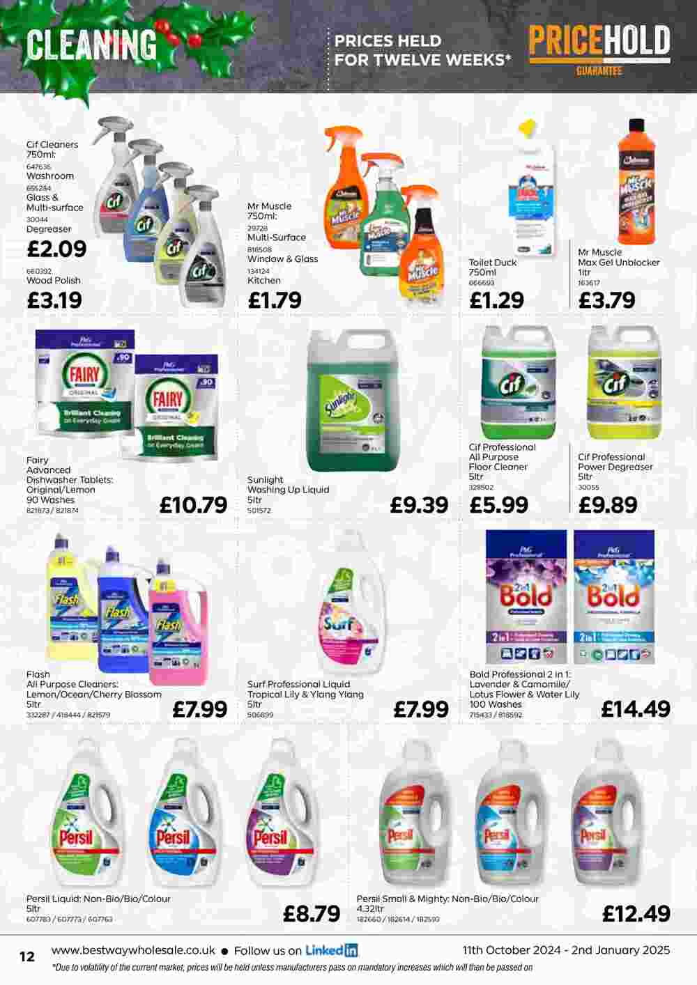 Bestway offers valid from 11/10/2024 - Page 12.