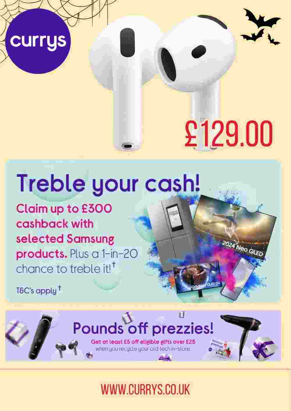 Currys PC World offers valid from 12/10/2024 - Page 1.